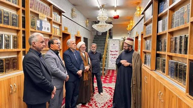 رئیس بنیاد پژوهشهای اسلامی آستان قدس رضوی تأکید کرد: توسعه همکاریهای علمی با مرکز احیای تراث عتبه عباسی