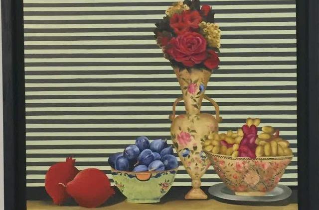 همه آثار نمایشگاه طبیعت بیجان ایرانی حجت امانی در سانفرانسیسکو بفروش رسید