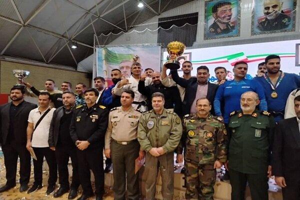 قهرمانی تیم جودوی فراجا در مسابقات نیروهای مسلح