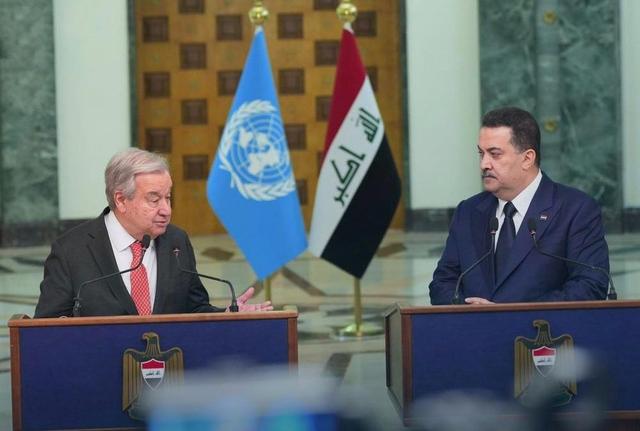 السودانی: ما به مواضع دبیرکل سازمان ملل در قبال عراق افتخار میکنیم