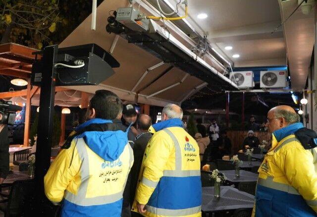 استفاده از گرما تابش و میز آتشدان در مراکز گردشگری و تجاری خراسان رضوی ممنوع است