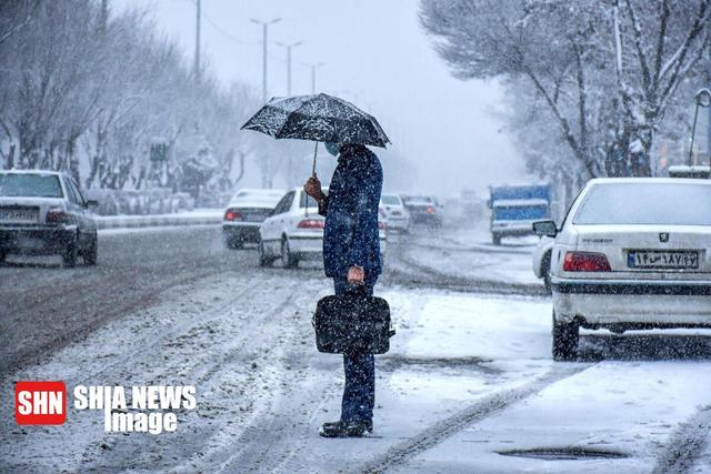تشدید سامانه بارشی در ۲۰ استان