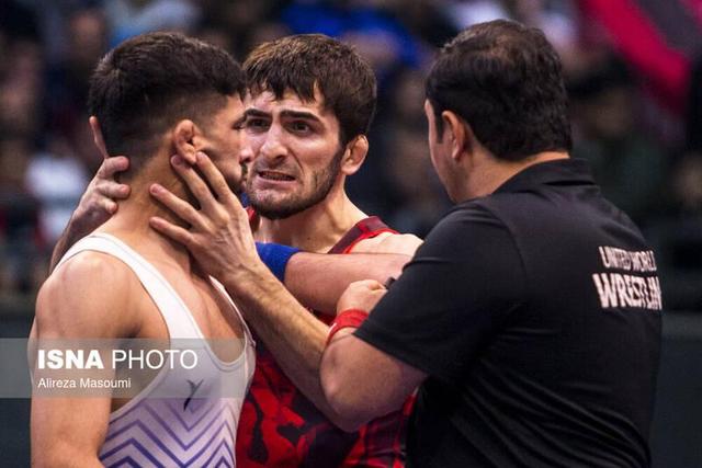 پیروزی ۷-۰ روسیه برابر ایران در فینال لیگ برتر کشتی آزاد