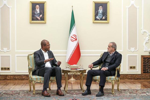 دیدار رئیس مجلس نمایندگان اتیوپی با رئیس جمهور