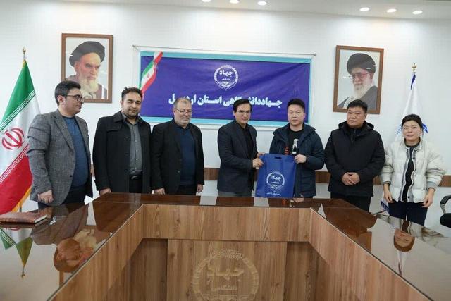 نشست رئیس جهاد دانشگاهی استان اردبیل با هیئتی از کشور چین برگزار شد