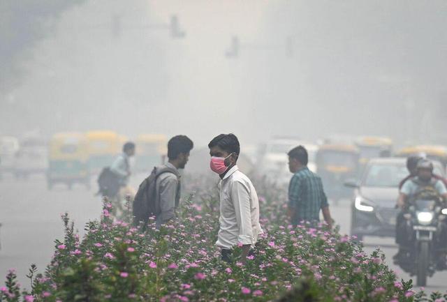 پایتخت هند در محاصره هوای آلوده