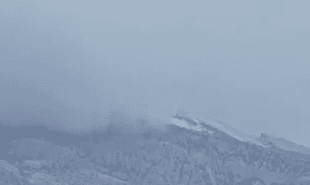 ارتفاعات هرمزگان پس‌از مدت‌ها برفی شد