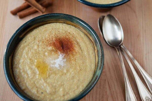 آموزش آشپزی / طرز تهیه حلیم رژیمی با جو دو سر پرک و مرغ