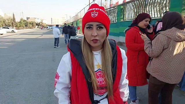 ویدیو| هوادار زن پرسپولیس: خانه ما را به ما برگردانید؛ ورزشگاه شهر قدس افتضاح است!