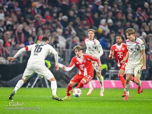 بایرن مونیخ ۲ - ماینتس ۲/ شوک قعرنشین به صدرنشین؛ پرنس هری فرشته نجات شد!