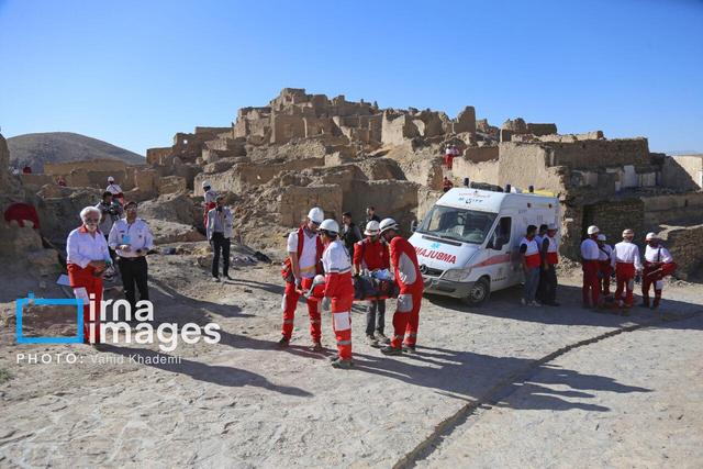 یکهزار و ۶۵۰ نفر در مانور بحران خراسان شمالی مشارکت کردند