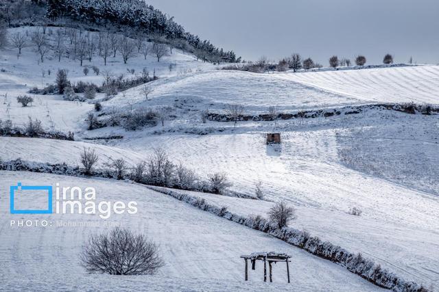 برف پاییزی در ارتفاعات «سیاهو»/ بارش‌ها به سمت مناطق شرقی هرمزگان می‌رود