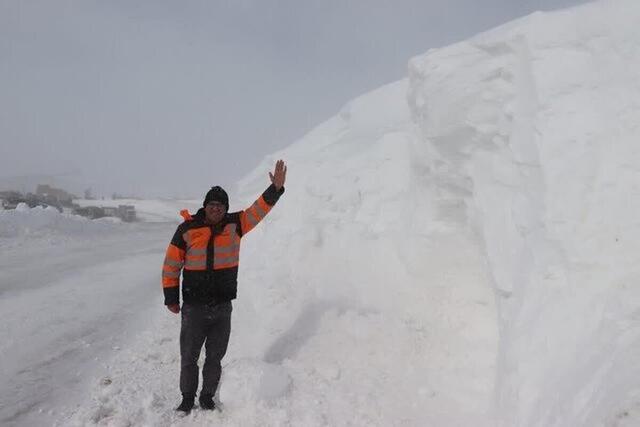 محور پونل-خلخال به دلیل کولاک شدید مسدود شد