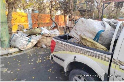 اجرای طرح جمعآوری کتفیهای غیرمجاز در محلات شمالغرب تهران