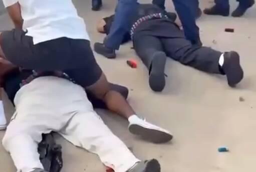 فیلم/ لحظه دستگیری تیراندازها در جشن حانوکا در استرالیا