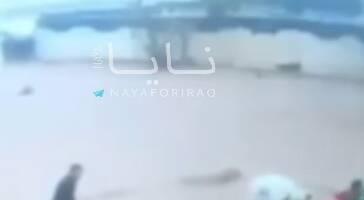 تصاویر دردناک از ریزش دیوار بر روی دانش آموزان در عراق