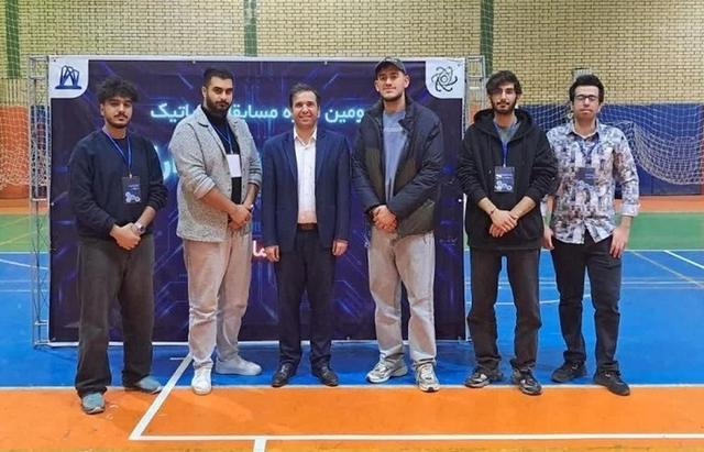 درخشش تیم رباتیک دانشگاه بین المللی امام خمینی در مسابقات ملی رباتیک و هوش مصنوعی