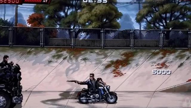 بازی ترمیناتور 2 بعدی برای PS5 (فیلم)