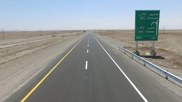 تکمیل ۵ کیلومتر دیگر از باند دوم محور شادمهر–کاشمر تا پایان سال