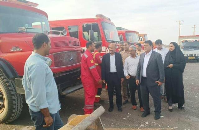 برگزاری رزمایش آمادگی ستاد بحران میناب در پی هشدارهای هواشناسی