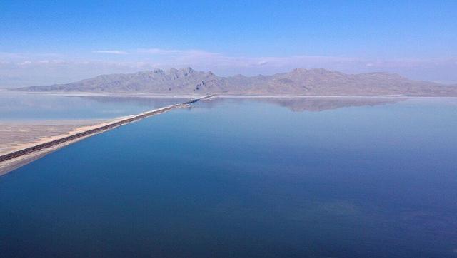 جدیدترین تصاویر از دریاچه ارومیه بعد از بارندگی | ویدئو