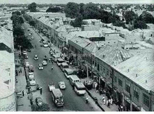 دالان بهشت، اولین خیابان آسفالته در تهران