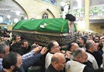 وداع باشکوه مردم سمنان با آیتالله شاهچراغی