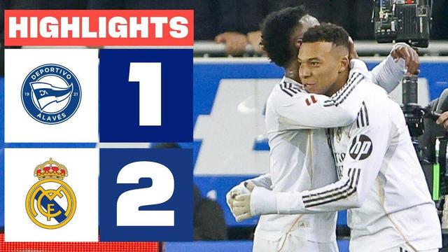 ویدیو| خلاصه بازی آلاوس ۱ - رئال مادرید ۲/ آلونسو نجات پیدا کرد