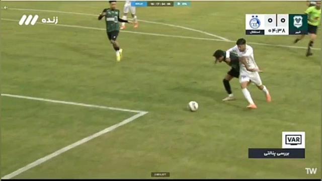 پنالتی استقلال مقابل خیبر اشتباه بود؟/ واکنش فوری کارشناس داوری به صحنه مشکوک