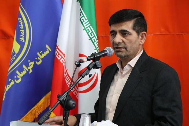 الهی‌راد: ۶ هزار خدمت جهادی به مددجویان خراسان شمالی ارائه شد