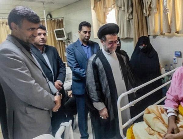 بازدید رییس کل دادگستری فارس و دادستان شیراز از بیمارستان قلب الزهرا