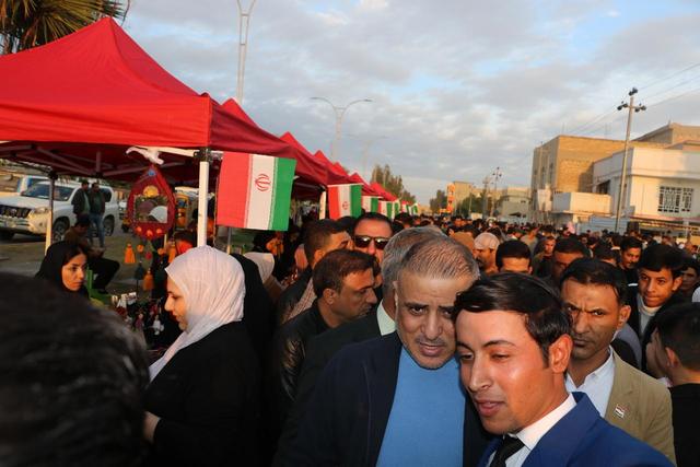 حضور پرتلاش و افتخارآفرین صنعتگران استان ایلام در بازار عزیزیه عراق