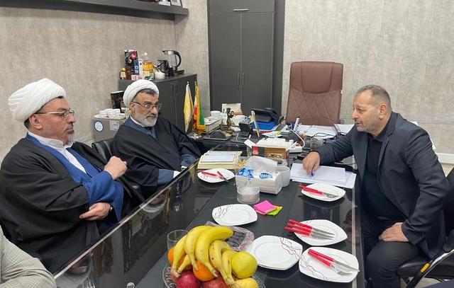 حضور دبیر شورای عالی انقلاب فرهنگی در فدراسیون هاکی