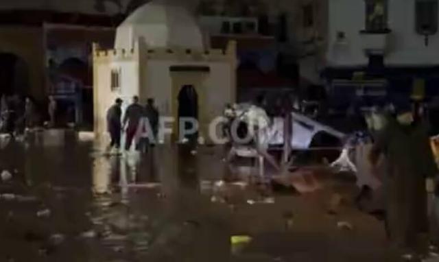 فیلم/ سیل مرگبار در مغرب