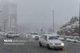شروع بارش برف در شهرستان اقلید
