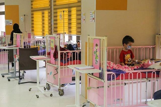 آنفلوآنزا تختهای مراکز کودکان را پُر کرد