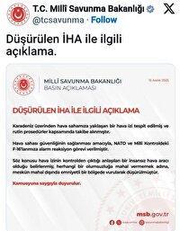 ردیابی و انهدام پهپاد در حریم هوایی ترکیه