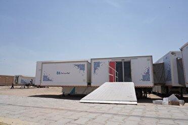 راه اندازی بزرگترین بیمارستان سیار کشور در مروست