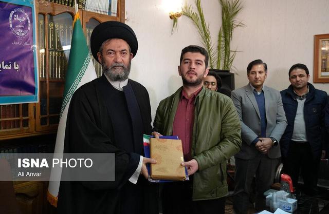 دیدار اعضای سازمان دانشجویان جهاددانشگاهی اردبیل با نماینده ولیفقیه در استان اردبیل