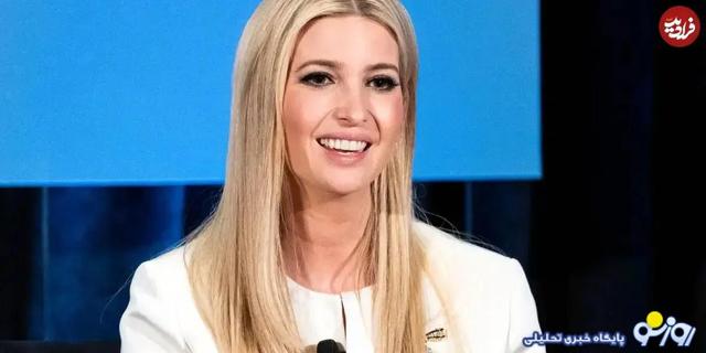 عکس ایوانکا ترامپ در یک نمایش مد در نیویورک