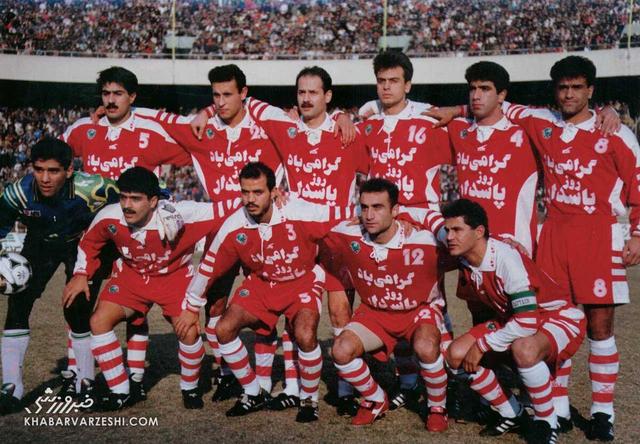 تورق تاریخ| تیم پیروزی بالاخره به صدر رسید +عکسهای پرسپولیس ۱۳۷۴