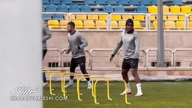 ویدیو| پرسپولیس در شهید کاظمی تمرین کرد/ باکیچ هم بود