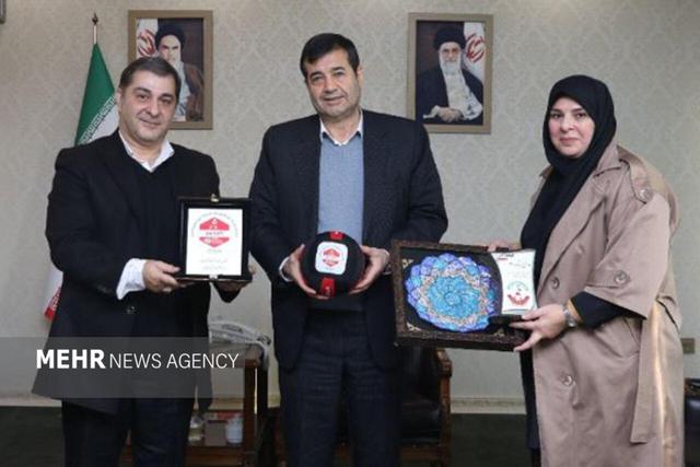 دیدار مسئولان انجمن داژبال با وزیر ورزش و جوانان