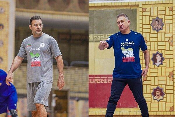 غلامرضا محمدی و احسان امینی سرمربیان کشتی نوجوانان و جوانان شدند