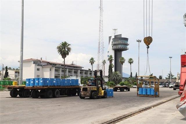 رشد عملیات بندری در مازندران