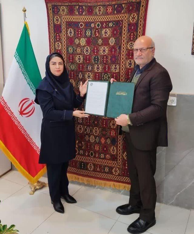 انعقاد تفاهمنامه همکاری اتحادیه صنایعدستی خراسان شمالی با بیمه سامان شعبه بجنورد