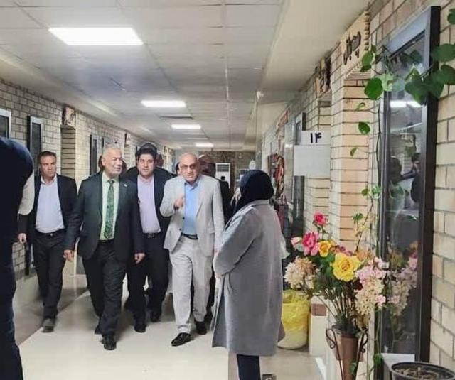 بازدید مقامات عراقی از بازارچه صنایعدستی شهر ایلام