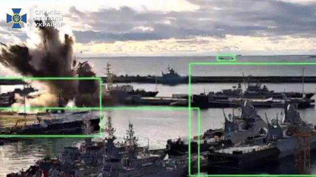 گزارش‌های متفاوت مسکو و کی‌یف از حمله اوکراین به زیردریایی روسیه