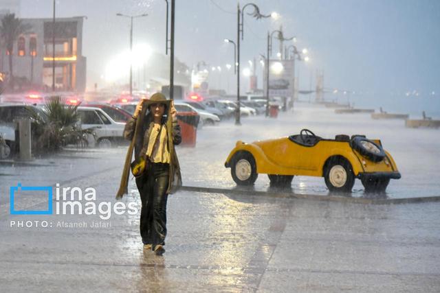 بارش‌های شدید در ۴ استان جنوبی کشور