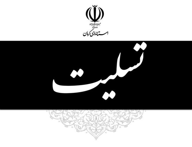 استاندار کرمان برای شهدای فهرج پیام تسلیت صادر کرد